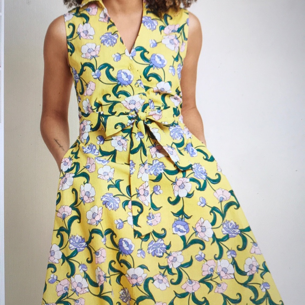 Floral Shirt Dress